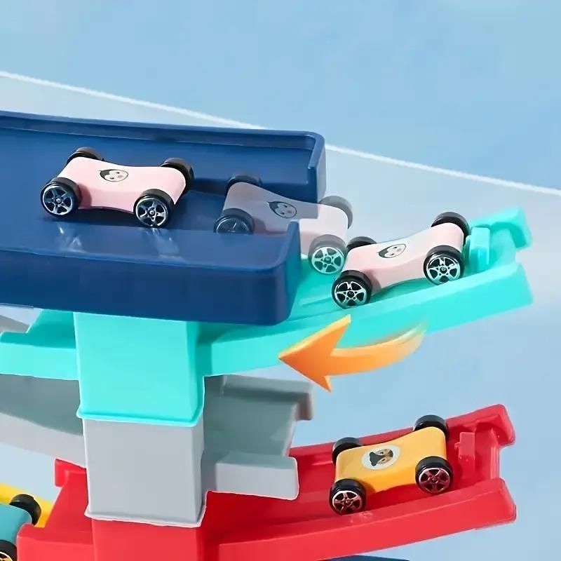 DIY Multilevel Racetrack Glider – Building Block Toy for Kids | NISHU Superstores