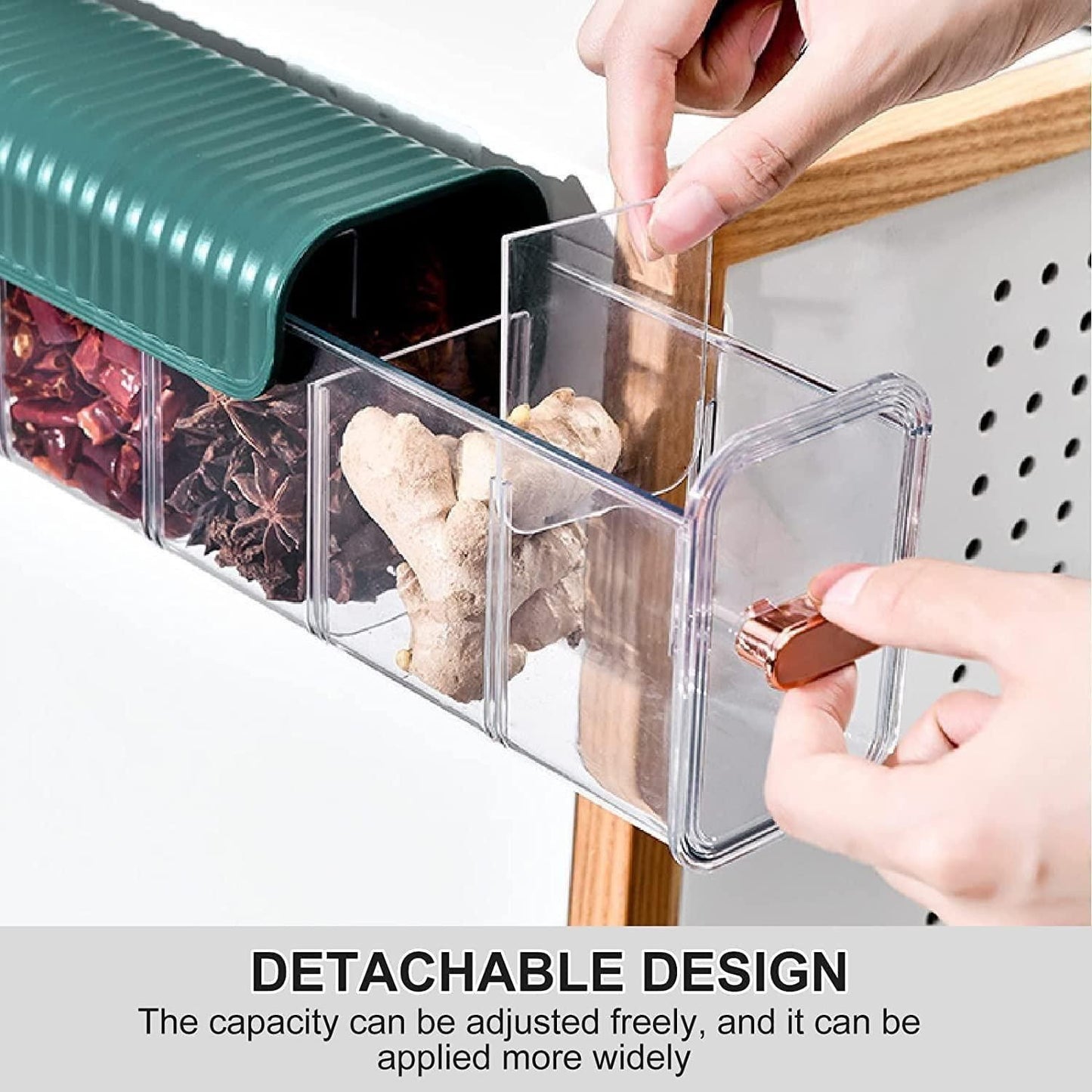 Clear Wall Mounted Drawer Organizer – Transparent Storage Box for Bathroom & Kitchen | NISHU Superstores