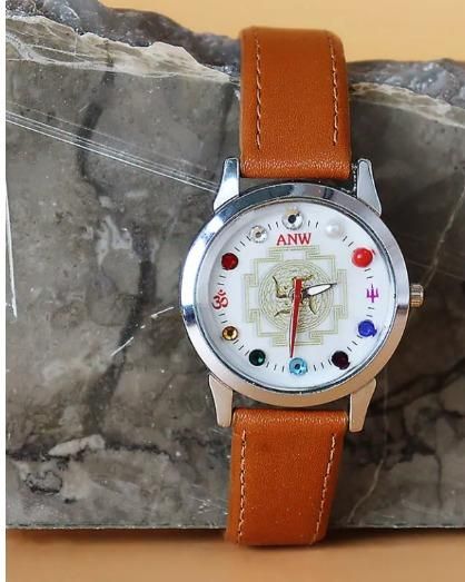 Astro Navagraha Analog Watch – Lord Design with Leather-Style Silicone Strap | NISHU Superstores