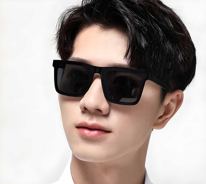 Polarized Retro Square Sunglasses for Men & Women – UV Protection | NISHU Superstores