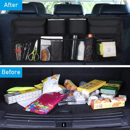 Car Back Seat Organizer | Multi-Pocket Storage Bag for Cars | NISHU Superstores