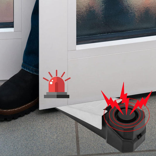 Door Stop Alarm – Anti-Theft Security Wedge with Loud Siren | NISHU Superstores