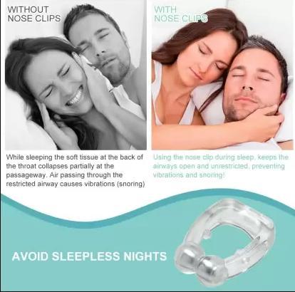 Anti-Snoring Nose Clip Device – Comfortable Nasal Strips for Men & Women | NISHU Superstores