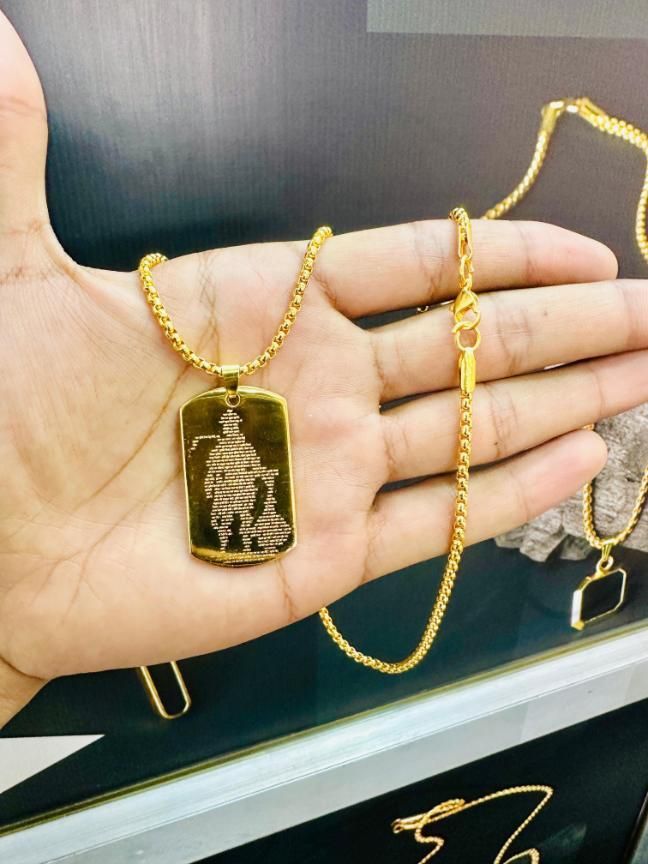 Hanuman Chalisa Pendant with Chain | NISHU Superstores