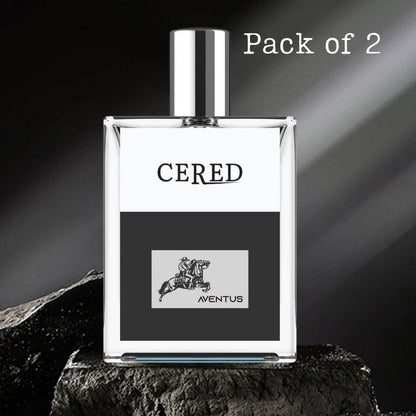 CERED Aventus Perfume 50ML (Pack of 2) - Premium Long-Lasting Fragrance | NISHU Superstores