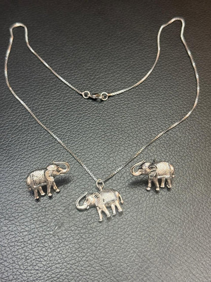 Elephant Necklace Set – Stylish Jewelry for Women | NISHU Superstores
