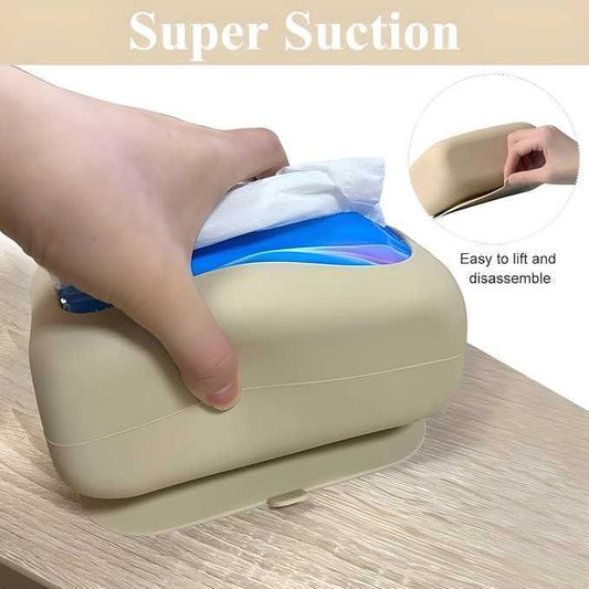 Suction Cup Tissue Box – Wall-Mounted & Space-Saving Dispenser | NISHU Superstores
