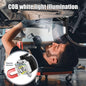 Multifunctional Portable LED Flashlight with Power Bank & Safety Hammer – 4 Modes | NISHU Superstores