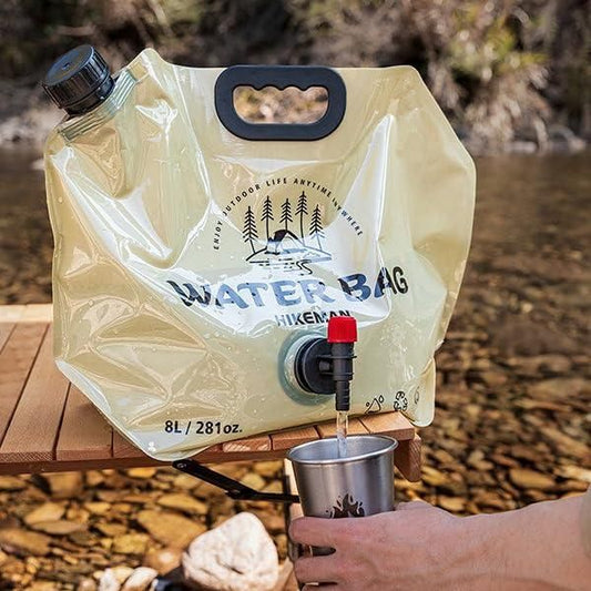 8L Large Capacity Camping Water Bag – Portable & Foldable Outdoor Storage | NISHU Superstores