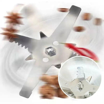 Stainless Steel Grinder for Herbs, Spices, Nuts & Coffee – Powerful Home Mill | NISHU Superstores