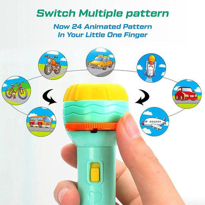 Slide Flashlight Torch for Kids – Educational Learning Projection Toy | NISHU Superstores