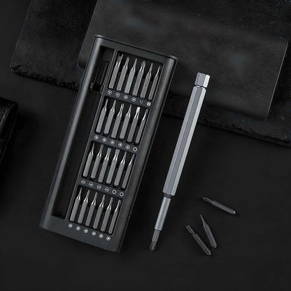 24-Piece Precision Screwdriver Set – Magnetic Bits & Compact Case | NISHU Superstores