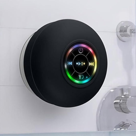 Waterproof Bluetooth Speaker with Large Suction Cup – Shower & Outdoor Use | NISHU Superstores