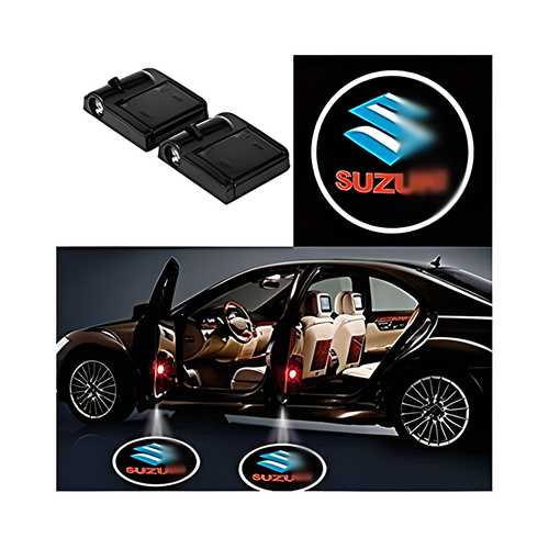Automate Wireless Car Logo Shadow Projector Lights | Ghost Light Welcome Kit | NISHU Superstores