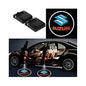 Automate Wireless Car Logo Shadow Projector Lights | Ghost Light Welcome Kit | NISHU Superstores