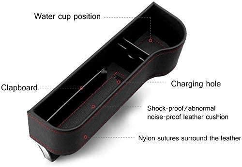 Car Seat Gap Filler Organizer – PU Leather Multifunctional Car Storage Box | NISHU Superstores