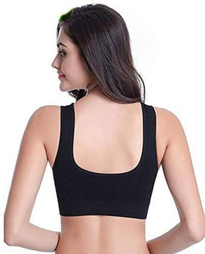 Women's Multicolor Air Bra – Pack of 3 Free Size | Breathable Comfort | NISHU Superstores
