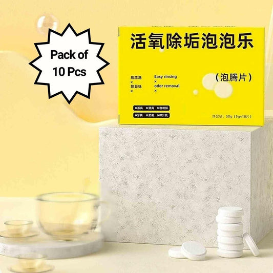 Active Oxygen Descaling Tablets (10 Pcs) – Powerful Kitchen Scale Remover | NISHU Superstores
