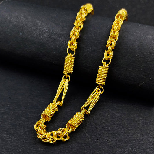Latest Brass Gold Plated Chain | Fashion Jewelry for Men & Women | NISHU Superstores