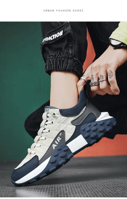 Men’s Casual Thick Sole Sneakers | Stylish Streetwear Shoes – NISHU Superstores