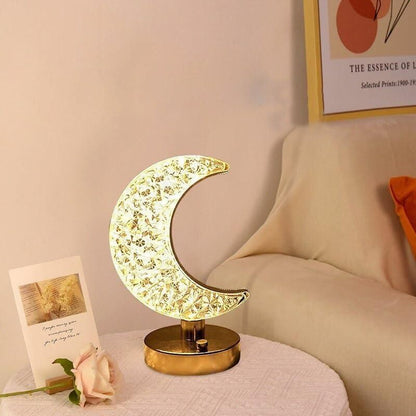 Moon Table Lamp – 3D LED Night Light | NISHU Superstores