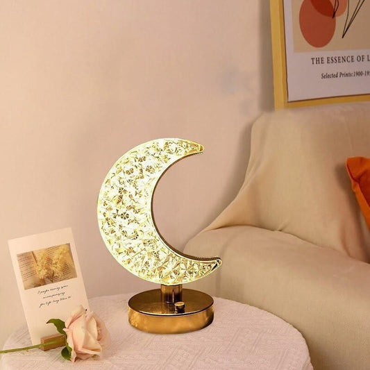 Moon Table Lamp – 3D LED Night Light | NISHU Superstores