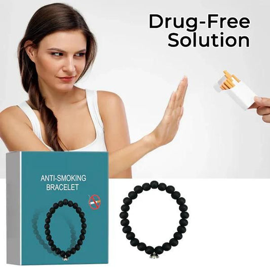 Anti-Smoking Bracelet (Pack of 2) – Quit Smoking Aid with Acupressure Therapy | NISHU Superstores