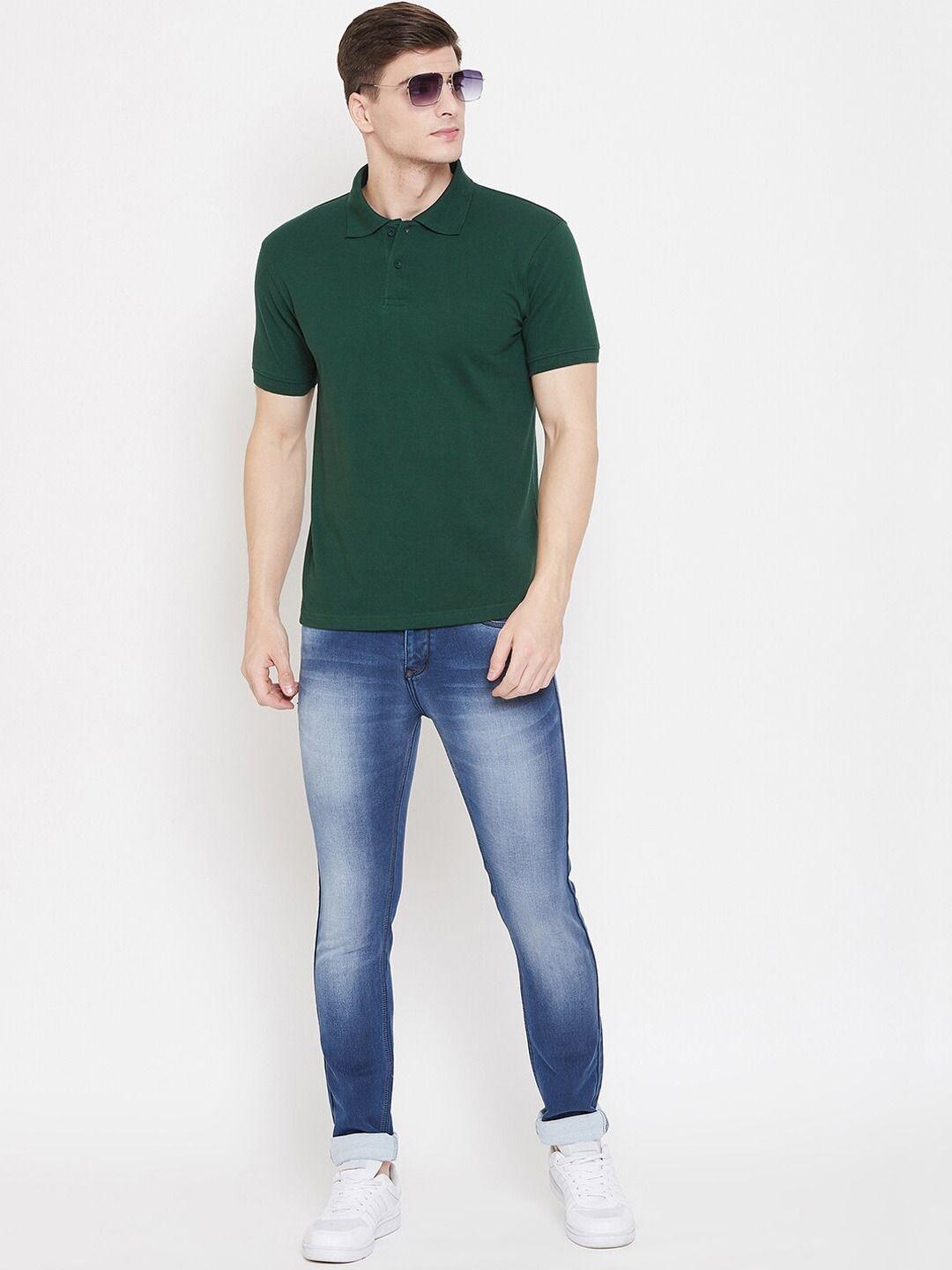 Cotton Blend Solid Half Sleeves Men’s Polo T-Shirt – Classic Comfort Wear | NISHU Superstores