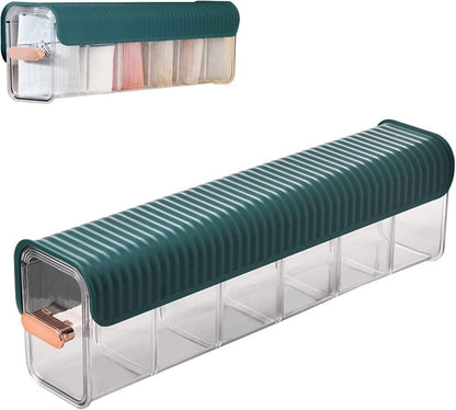 Clear Wall Mounted Drawer Organizer – Transparent Storage Box for Bathroom & Kitchen | NISHU Superstores