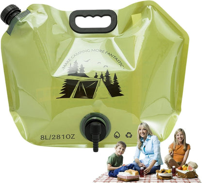 8L Large Capacity Camping Water Bag – Portable & Foldable Outdoor Storage | NISHU Superstores