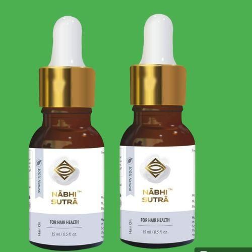 Healthy Hair Care Belly Button Oil – Ayurvedic Nabhi Oil for Hair Growth (Pack of 2) | NISHU Superstores
