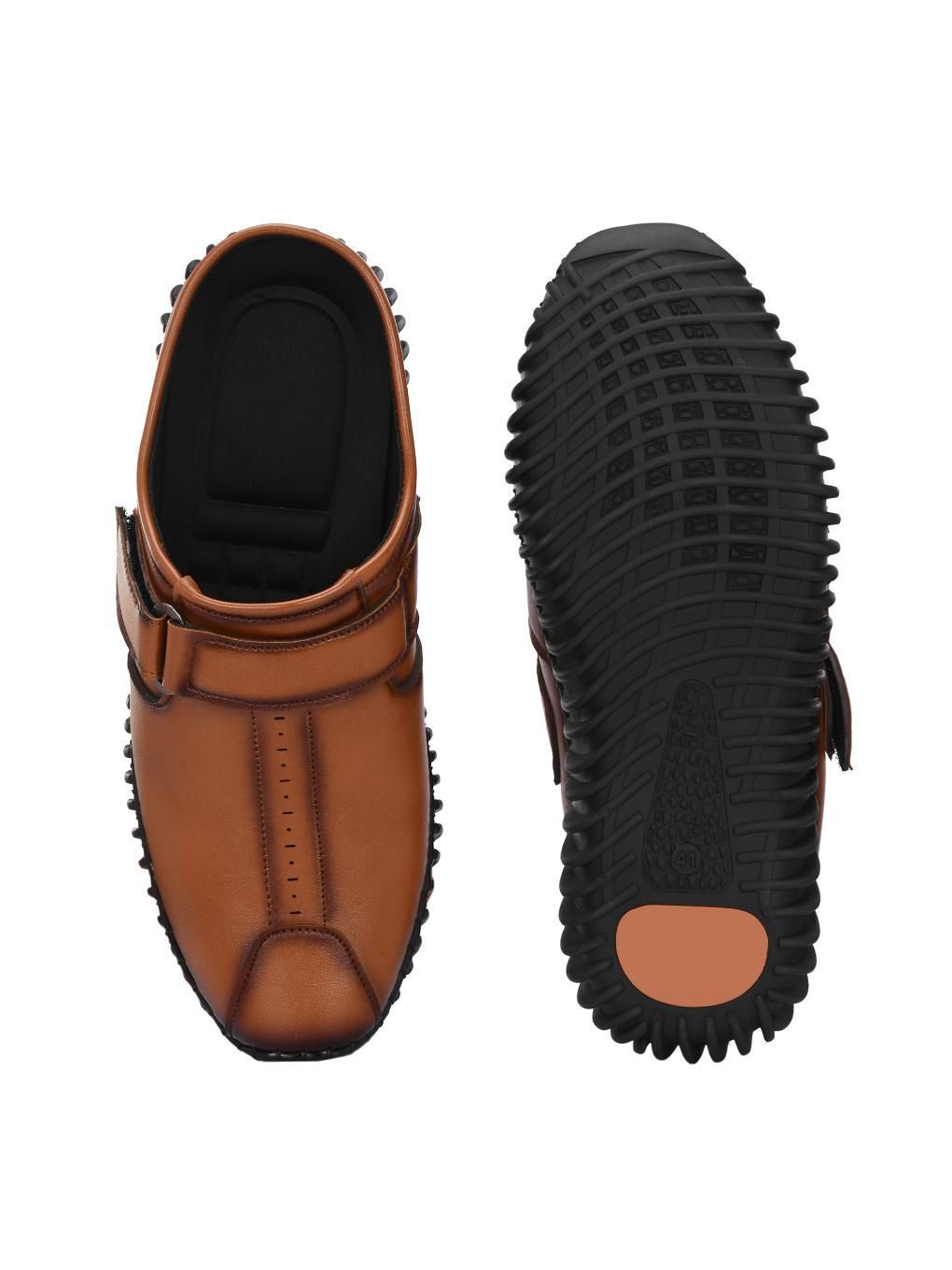 Men’s Bantu Style Tan Loafer Casual Shoes | Trendy & Comfortable – NISHU Superstores