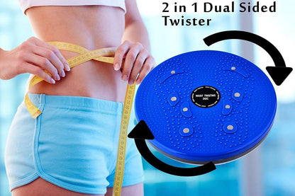 Waist Disk Acupressure Magnetic Slimming Twister – 2 in 1 Belly Exerciser | NISHU Superstores