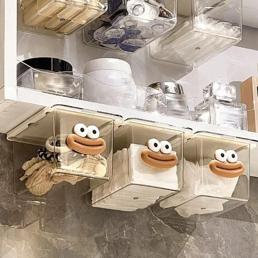Transparent Drawer Storage Box – Clear & Space-Saving Organizer | NISHU Superstores