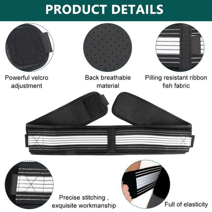 Lower Back Support Brace for Men & Women – Adjustable Lumbar Belt | NISHU Superstores