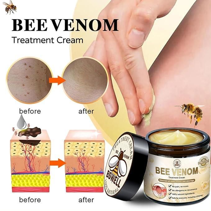 Bee Venom Skin Treatment Cream 100g (Pack of 2) – Anti-Acne, Anti-Aging & Skin Repair | NISHU Superstores