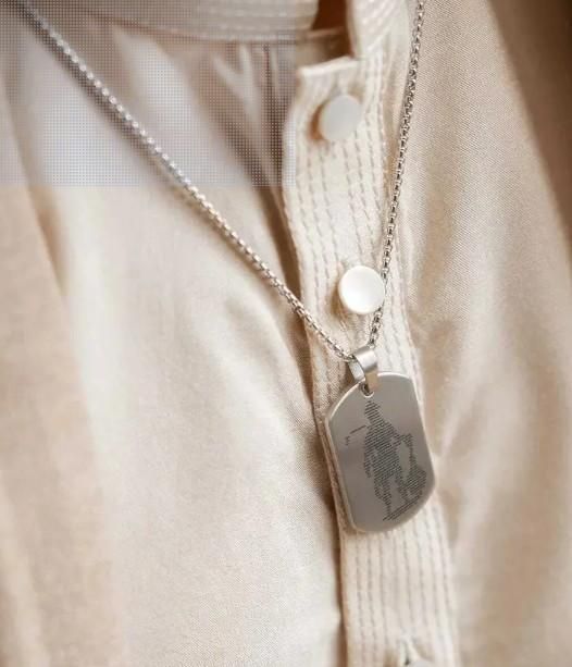 Hanuman Chalisa Pendant with Chain | NISHU Superstores