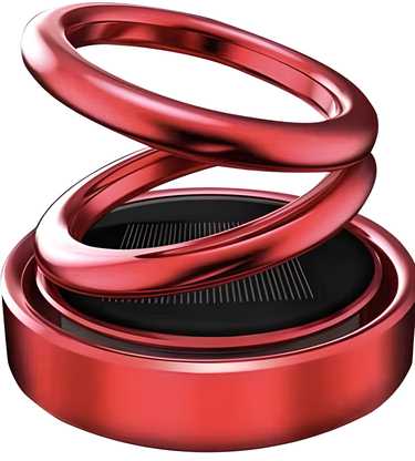 Car/Room Air Freshener – Solar Power Rotating Perfume with Long-Lasting French Organic Fragrance | NISHU Superstores
