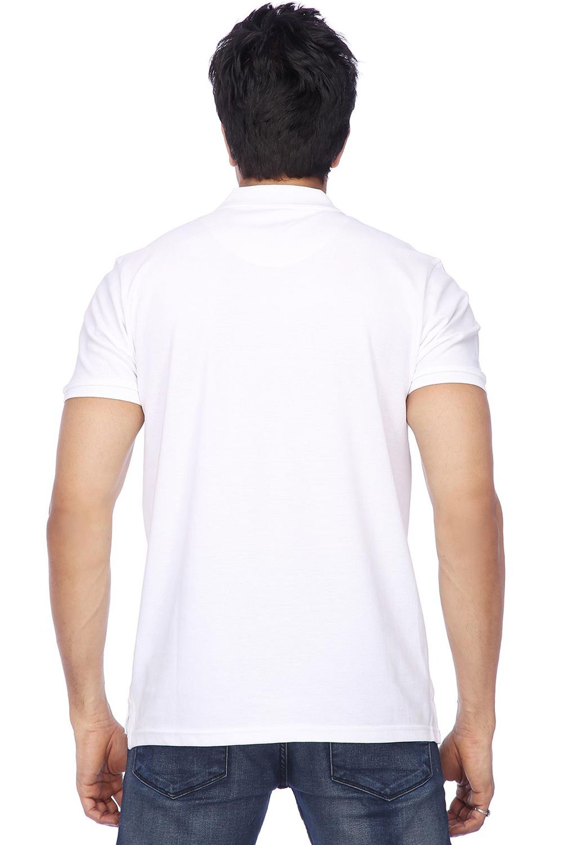 Poly Cotton Solid Half Sleeves Men’s Polo T-Shirt Pack of 3 | Everyday Comfort | NISHU Superstores