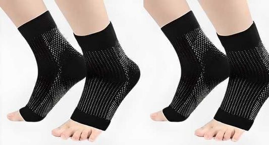 BD Swelling Arch Heel Support Socks – Pack of 2 Pairs | Ideal for Yoga & Sports | NISHU Superstores
