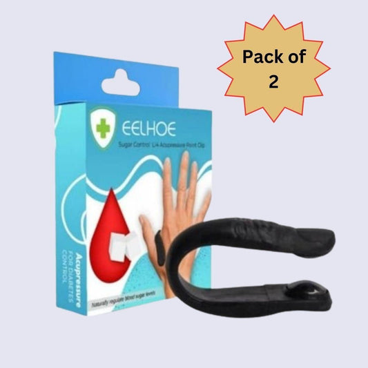Sugar Control LI4 Acupressure Point Clip (Pack of 2) – Natural Wellness Aid | NISHU Superstores