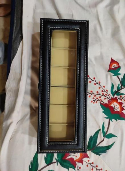 Wood Watch Box Organizer with Glass Display – Elegant Storage Case for Watches | NISHU Superstores
