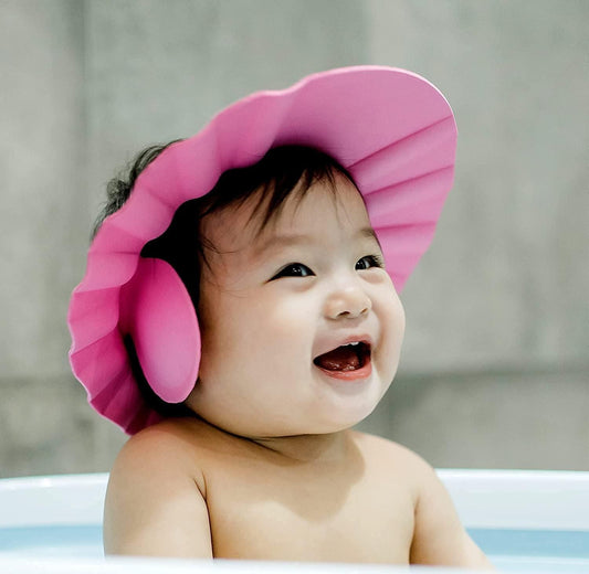 Baby Adjustable Bathing Shower Cap (Pack of 2) – Soft & Safe for Infants | NISHU Superstores