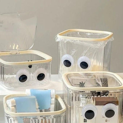 Cute Cartoon Trash Can with Lid – Mini Dustbin for Kids Room | NISHU Superstores