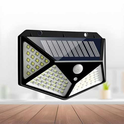 Bright Solar Motion Sensor Light – 100 LED Wireless Night Light for Home & Garden | NISHU Superstores