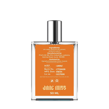 Jane Miss for Men/Pour Homme Eau de Toilette Spray 50ML (Pack of 2) – Masculine & Long-Lasting Fragrance | NISHU Superstores