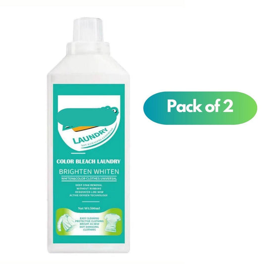 Color Bleach Laundry 400ml – Pack of 2 | Stain Remover & Fabric Brightener | NISHU Superstores