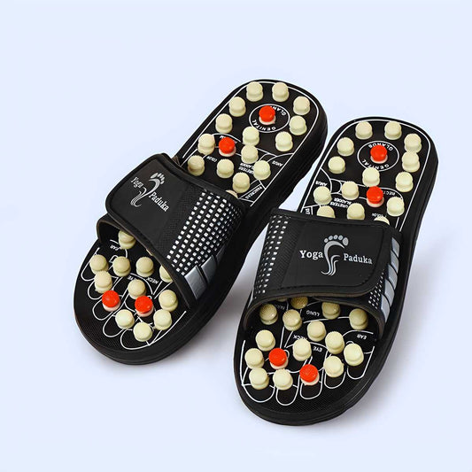 Acupressure & Magnetic Therapy Paduka Slippers – Full Body Blood Circulation for Men & Women | NISHU Superstores