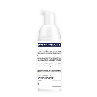 AEST NOOM Hair Regrowth Treatment – Extra Strength Formula 120ml (Pack of 2) | For Thicker, Fuller Hair | NISHU Superstores