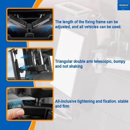 Car Mount Holder for Tablets & Phones (4.7–12.9 inches) | 360° Adjustable Dashboard & Seat Mount | NISHU Superstores